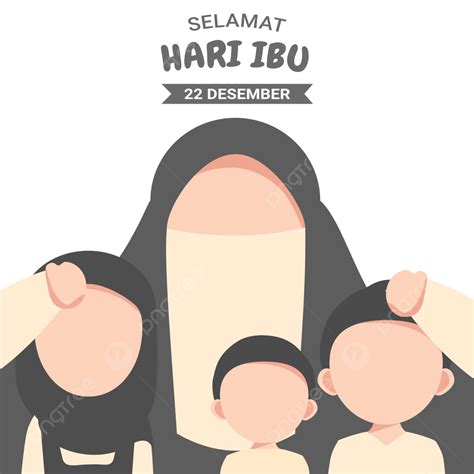 Happy Family Mother Vector Design Images, Muslim Family Of Faceless Mother And Daughter Son In ...