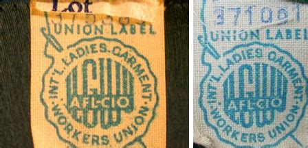 A Guide to Identifying ILGWU Union Labels in Vintage Clothing