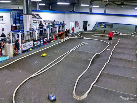 Indoor Off Road RC Car Racing track | Rent this location on Giggster