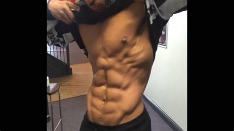 Shredded boy flexing abs | Abs, Youtube, Flex