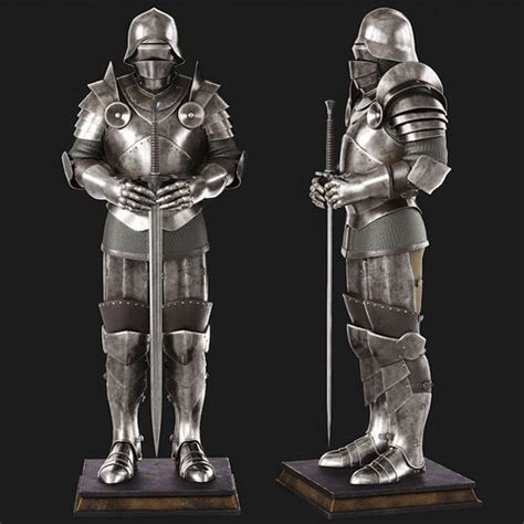 Knight Armor 3D model | CGTrader