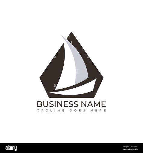 Sailing Vessel Logo Inspiration, boat, yacht, negative space. Sail boat ...