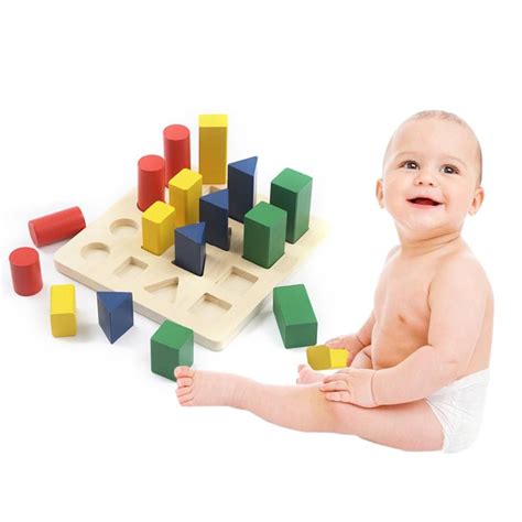 Wooden Color and Shape Matching Toy Set for Toddlers | Toy sets, Shape ...