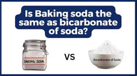 Is Baking soda the same as bicarbonate of soda? (Explained)