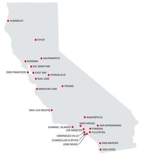 Cal State La Campus Map - Map