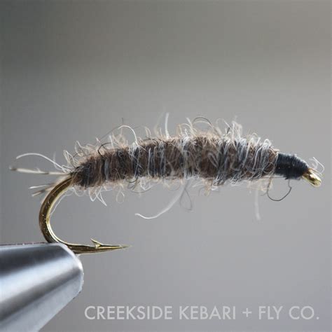 Crane Fly Larva 3 flies by CreeksideKebari on Etsy