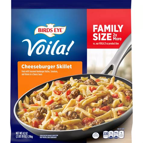 Birds Eye Voila! Frozen Cheeseburger Skillet - Family-Size - Shop ...