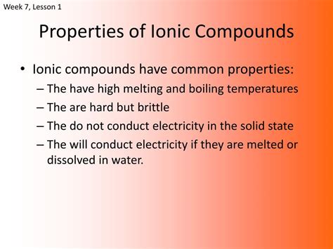 PPT - Chapter 6 – Ionic Compounds PowerPoint Presentation, free download - ID:3118390