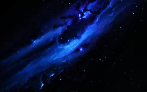 Blue Nebula: A Stunning 4K Ultra HD Space Wallpaper