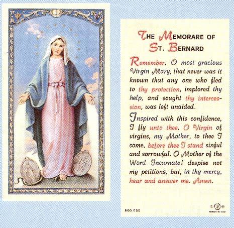 The Memorare | Prayers I Say | Pinterest