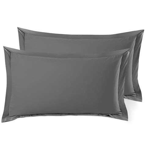 Nestl Soft Pillow Shams Set of 2 - Double Brushed Microfiber Pillow ...
