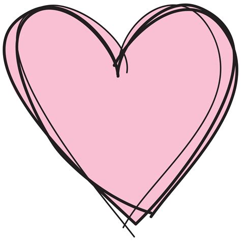 Pink Heart On White Background Free Stock Photo - Public Domain Pictures