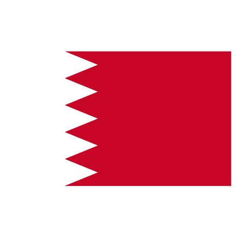 Bahrain flag.ai Royalty Free Stock SVG Vector