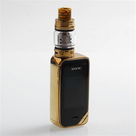 Buy Authentic SMOKTech X-Priv 225W TC VW Gold Vape Box Mod + TFV12 Kit