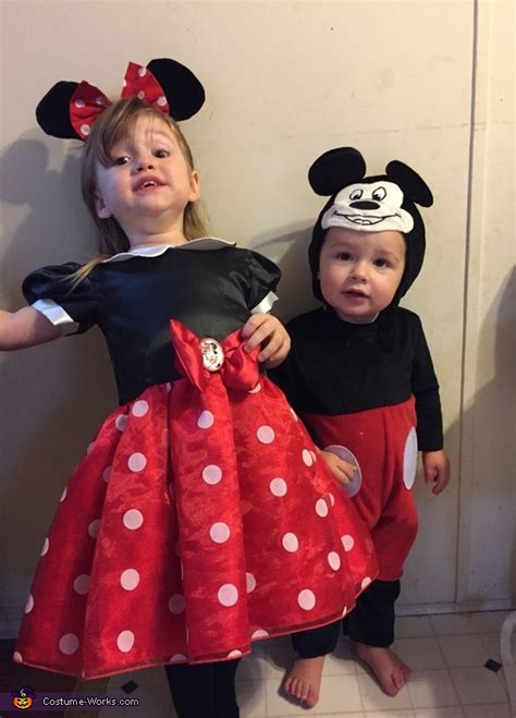 Mickey and Minnie Kids Costume | Original Halloween Costumes