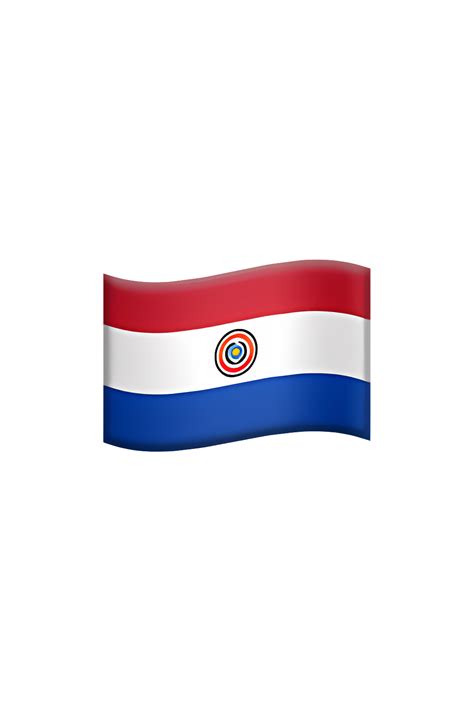 🇵🇾 Flag: Paraguay Emoji in 2023 | Paraguay, The white stripes, Emoji