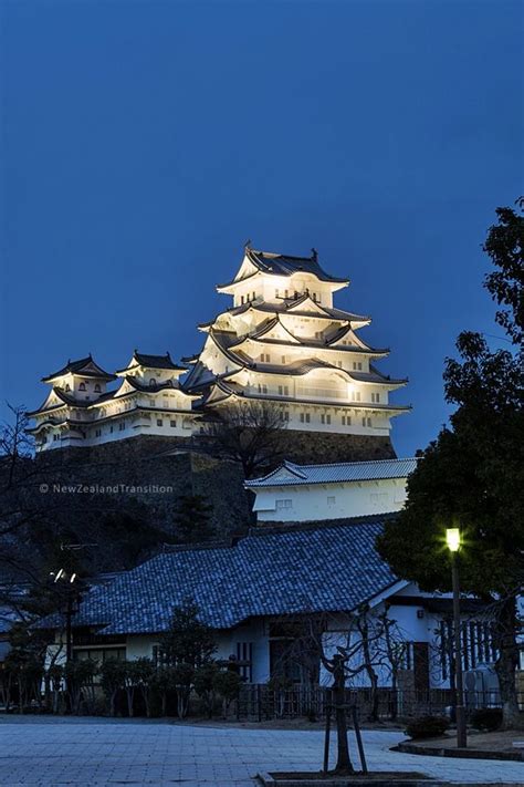 Himeji Castle at night portrait | Himeji castle, Night portrait, Himeji