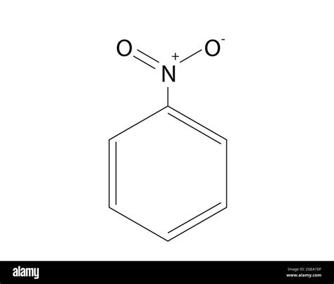 Nitrobenzene molecular Stock Vector Images - Alamy