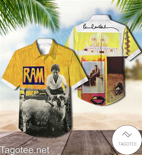 Ram Album By Paul And Linda Mccartney Hawaiian Shirt - Tagotee