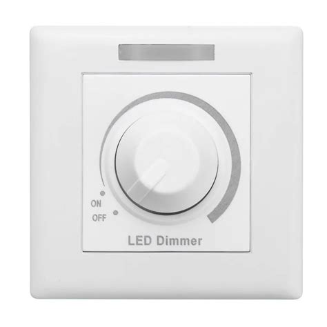 Wall Dimmer Switch LED Dimmer For Dimmable Light Lamp Bulb With 12 Keys ...