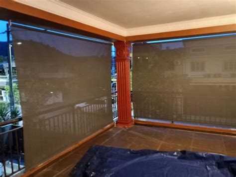 Premium Waterproof & Windproof Outdoor Roller Blinds