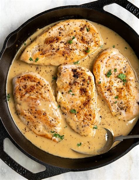 Creamy Ranch Chicken - The flavours of kitchen