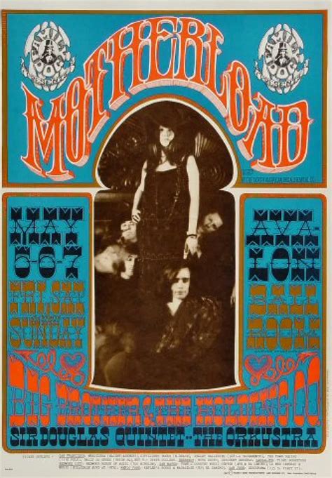 Big Brother and the Holding Company Vintage Concert Poster from Avalon ...