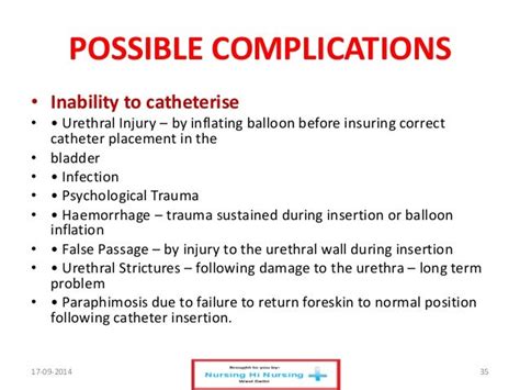 Urinary catheter care skills & asepsis