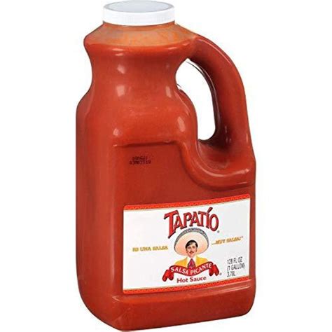 Buy Tapatio Salsa Picante Hot Sauce, 1 Gallon Jug Online at desertcartUAE