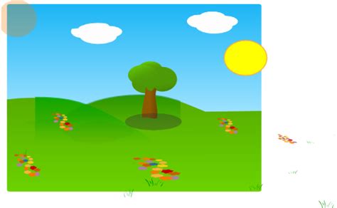 Landscape Clip Art - Landscape - (600x303) Png Clipart Download