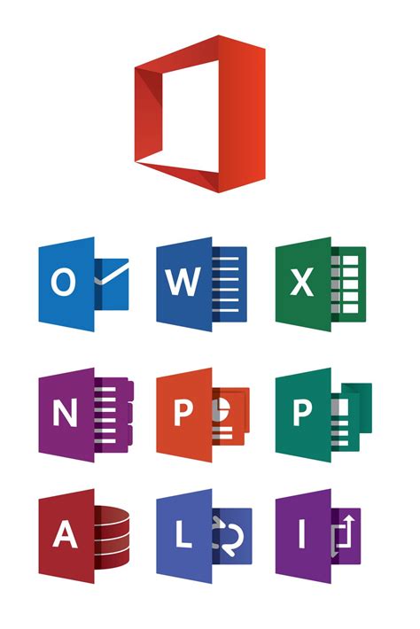 Microsoft Office Logo Vector at GetDrawings | Free download