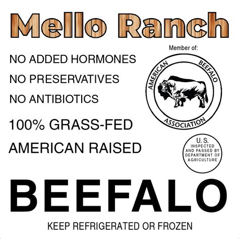 Beefalo Meat Prices | Mello Ranch