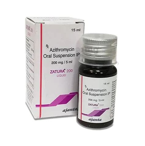 AZITHROMYCIN 200MG/5ML 15ML SYRUP | HarakaMeds