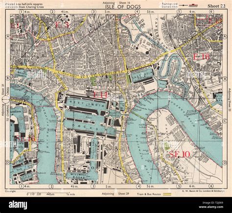 E LONDON Surrey Docks Isle of Dogs Canning Town Poplar Limehouse.BACON ...