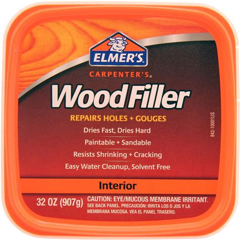 Elmer's Carpenter's Wood Filler, Natural, 32 oz - Walmart.com - Walmart.com