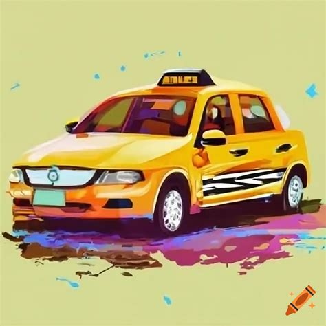 Transformer taxi concept art on Craiyon