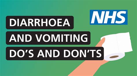 How to treat diarrhoea and vomiting at home (adults and children aged 5 and over) | NHS - YouTube