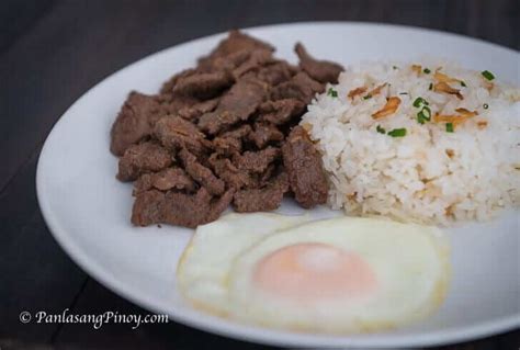 Tapsilog Recipe - Panlasang Pinoy