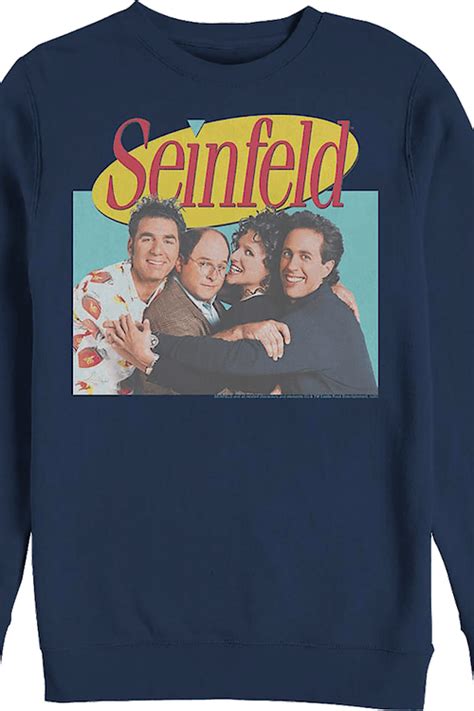 Cast Photo Seinfeld Sweatshirt