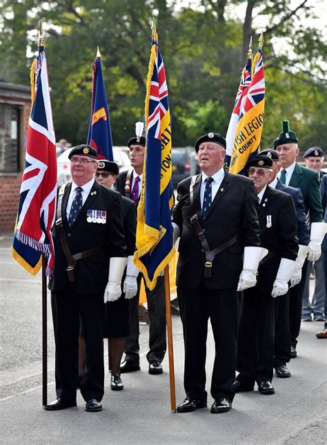 Royal British Legion given freedom of Market Drayton marks honour with ...