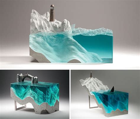 Glass And Concrete Sculptures By Self-Taught Artist Ben Young ...