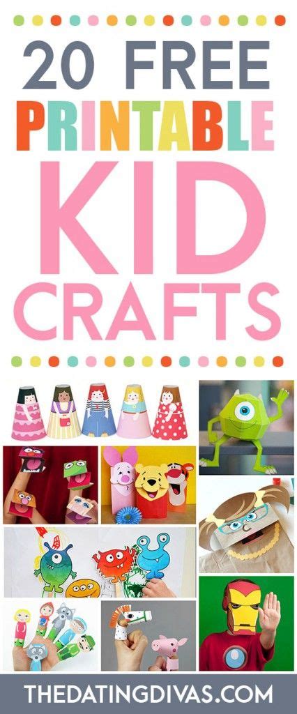 Free Printable Crafts For Kids