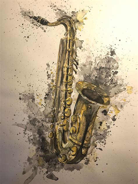 Jazz Instruments Drawing - Drawing.rjuuc.edu.np