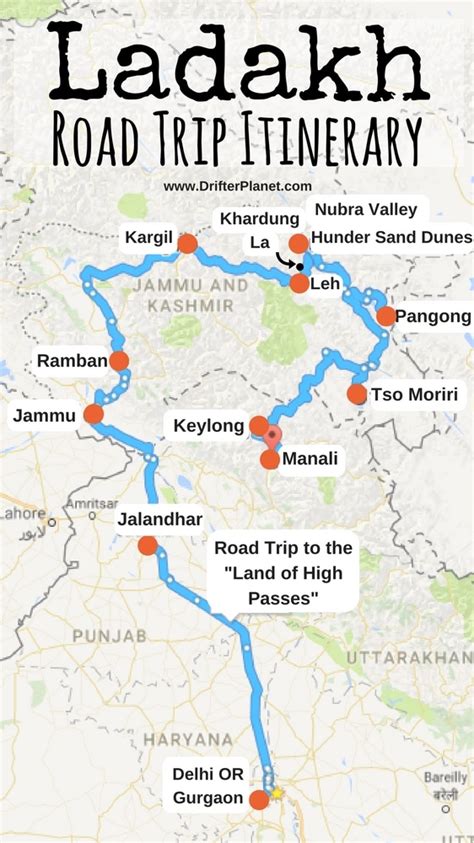 Ladakh Road Trip Itinerary - Stories and Madness of 10 days on the Road