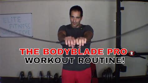 THE BODY BLADE PRO:Workout Routine! 13 Movements! #bodyblade #fitnessmotivation - YouTube