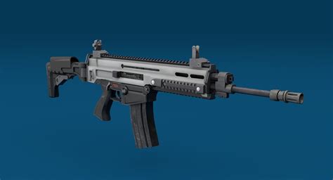 Cz805 assault rifle model - TurboSquid 1607794