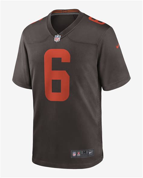 NFL Cleveland Browns (Baker Mayfield) Men's Game Football Jersey. Nike.com