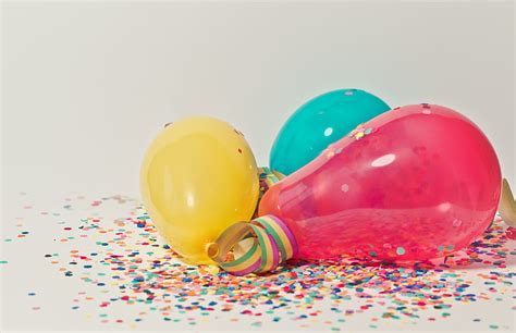 Yellow, Pink, and Blue Party Balloons, HD wallpaper | Peakpx