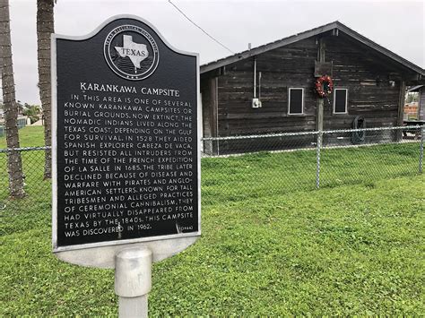 GALVESTON.COM: Historical Marker: Karankawa Campsite - Galveston, TX