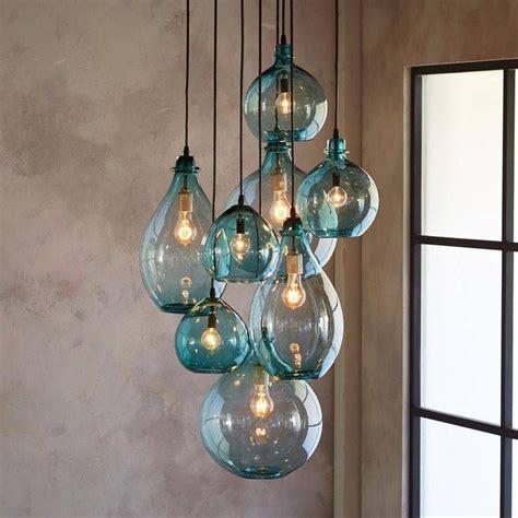 Best 15+ of Cluster Glass Pendant Lights Fixtures